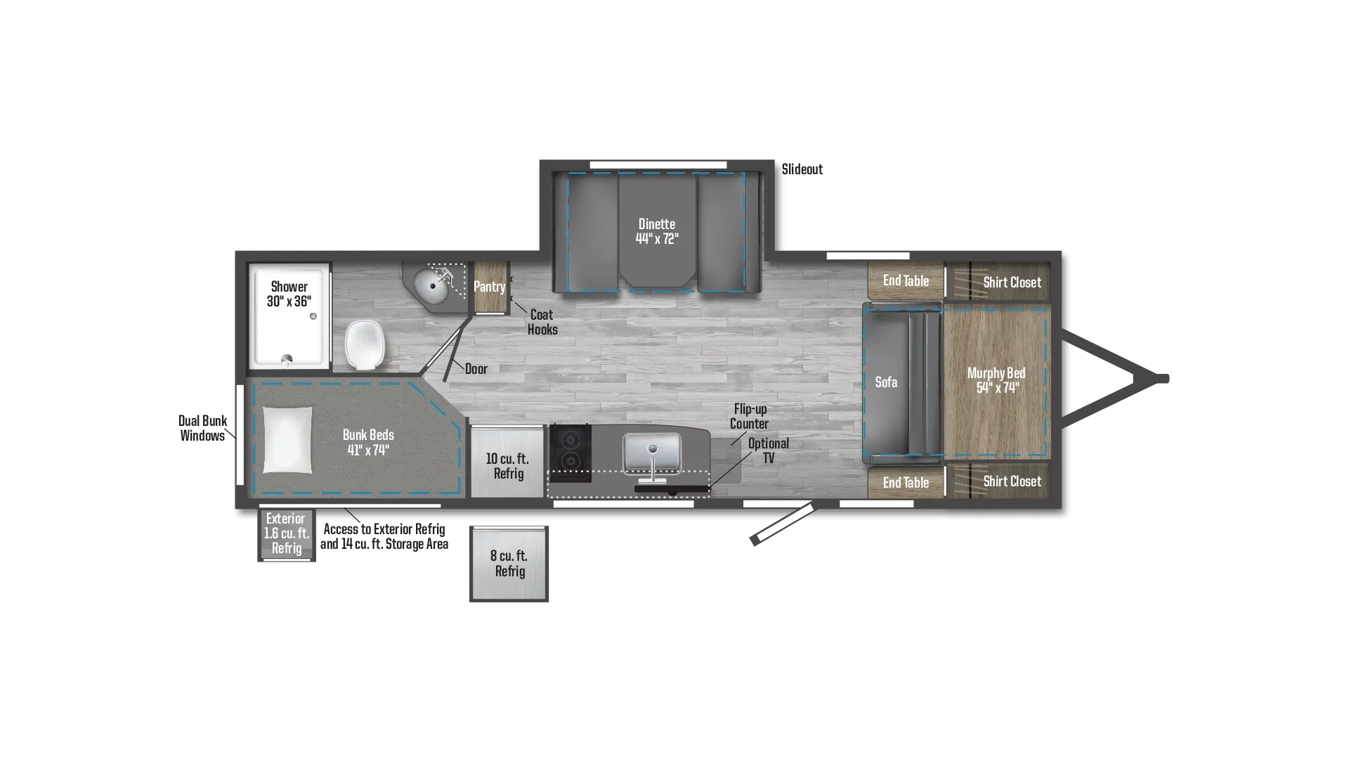 New 2025 Winnebago M SERIES 2326 MBBH